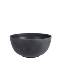 Mica vase Bravo rond anthracite - Pot pour l'intérieur et l'extérieur - Grands pots d'extérieur
