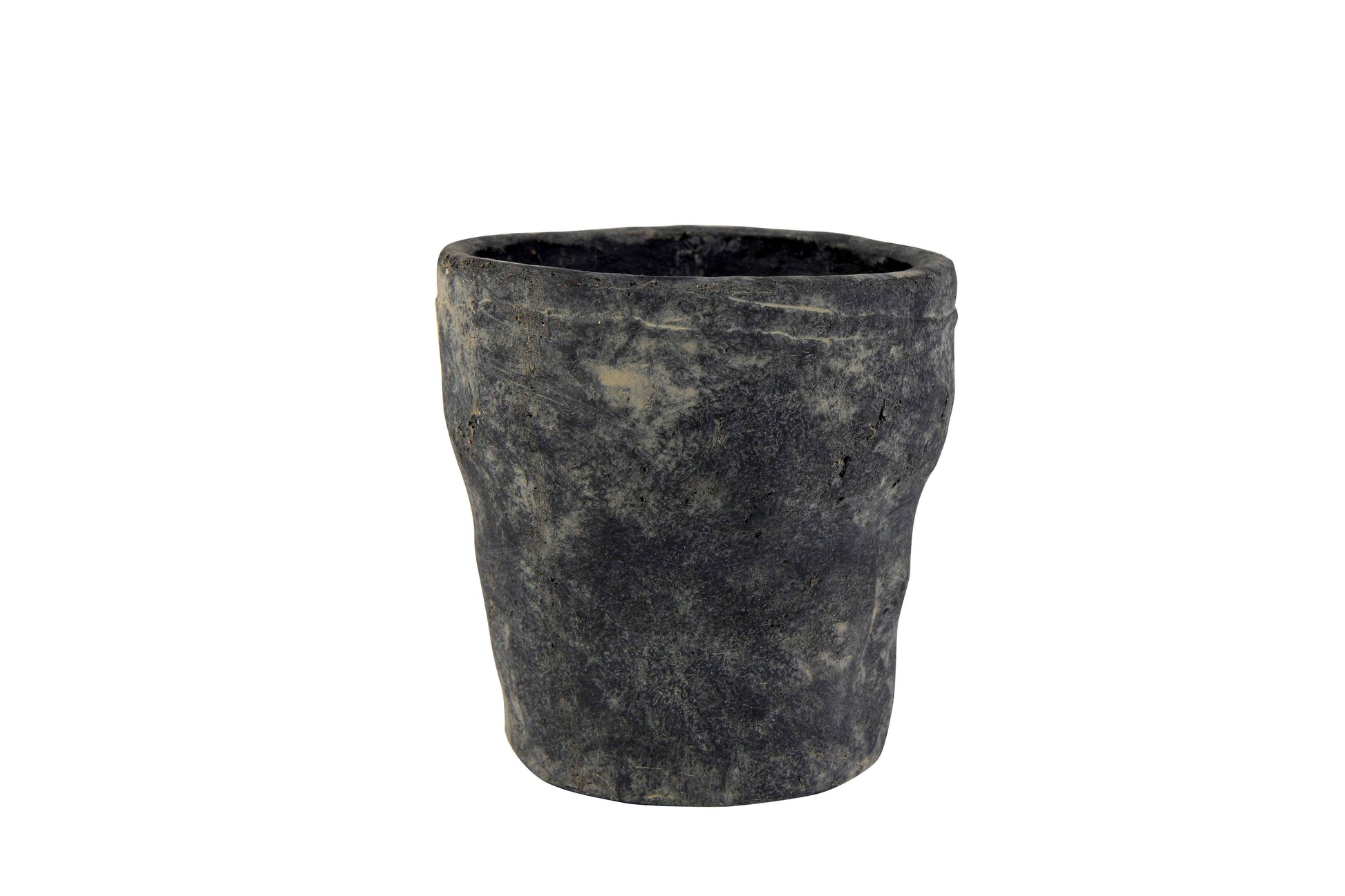 TS pot de fleurs Nature rond anthracite - Pot pour l'intérieur - Petits pots d'intérieur