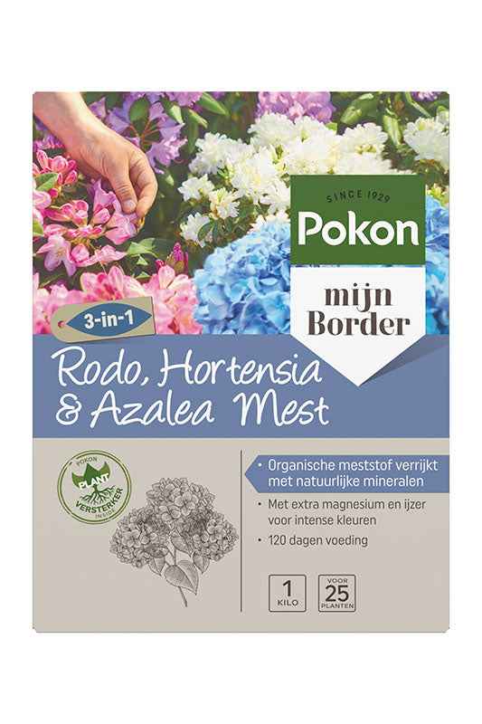 Terreau pour hortensias - Biologique 30 litres - Pokon - Entretien plantes d'extérieur