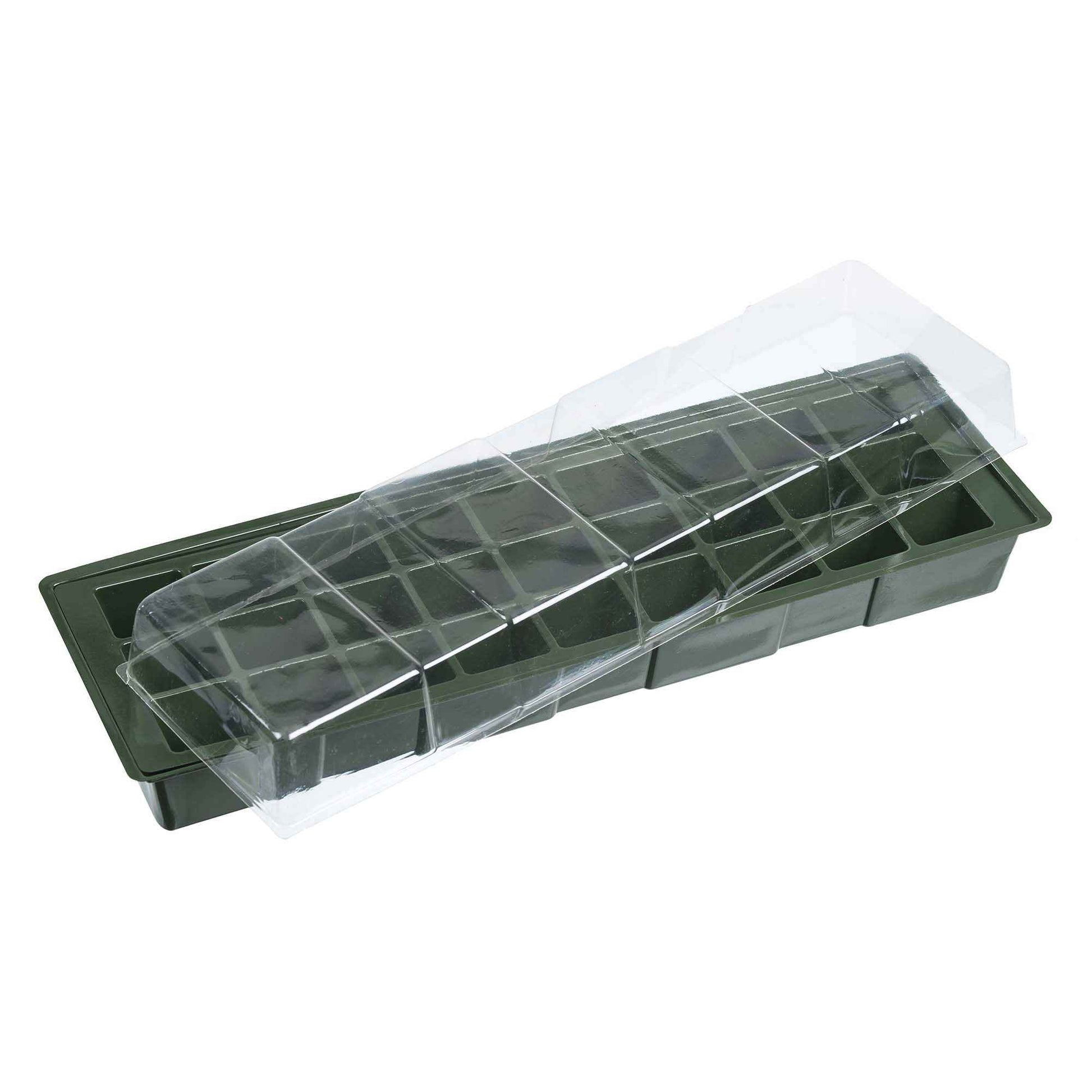 Nature Bac de culture en plastique pour appui de fenêtre vert - Aménagement du potager