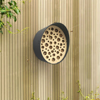 Capi Nichoir à abeilles ovale anthracite - Pour animaux