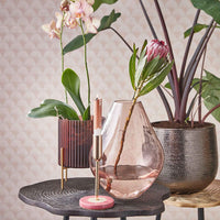 Mica Decorations table à plantes Ascot or - Accessoires pour pots de fleurs