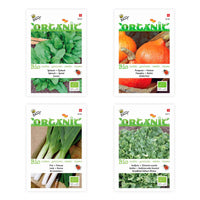 Pack de légumes d'automne 'Automne Appétissant' - Biologique - Semences de légumes - Entretien du potager