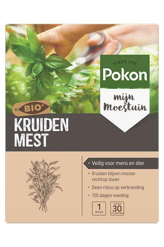 Engrais pour plantes aromatiques - Biologique 1 kg - Pokon - Engrais