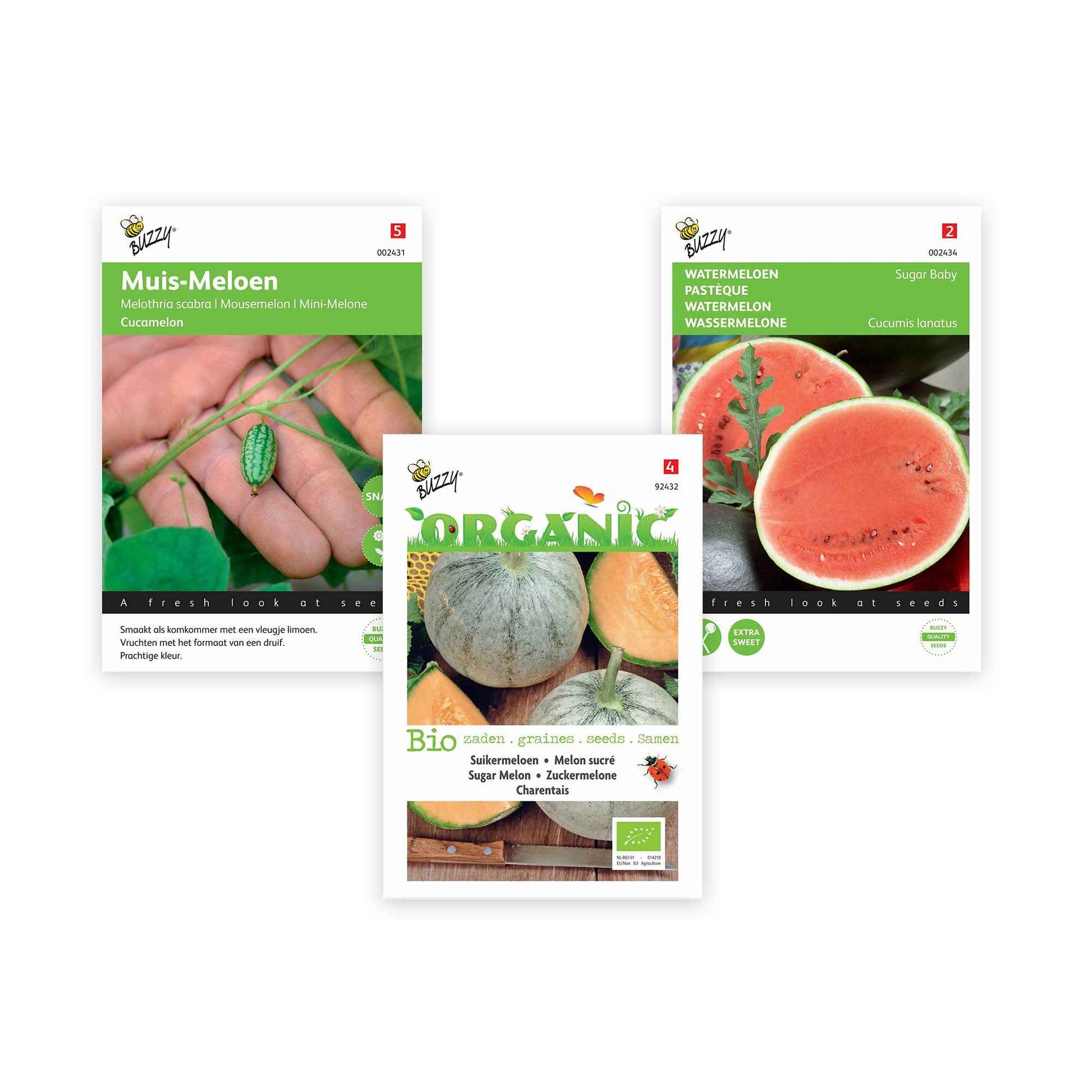 Paquet de melons 'Melons mignons' 21 m² - Semences de fruits - Entretien du potager