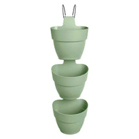 Elho Pot Vibia Campana rond pour jardin vertical - Pot pour l'extérieur Vert - Jardin vertical