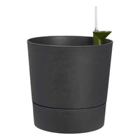 Elho Greensense Round - Pot pour l'intérieur et l'extérieur Anthracite - Pots de fleurs par taille
