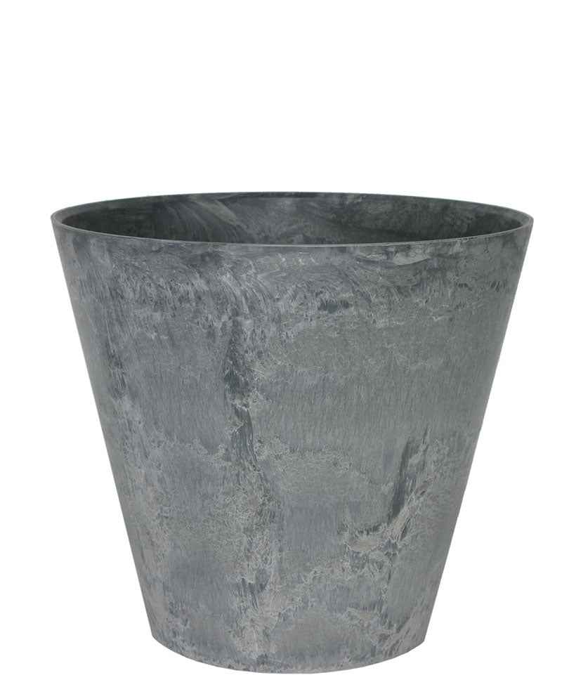 Artstone pot de fleurs Claire rond gris - Pot pour l'intérieur et l'extérieur - Pots d'intérieur naturels